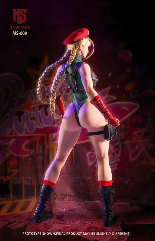 STAR MAN 1/6 MS-009 Female Agent Street Fighter Cammy Bee