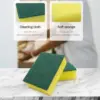 80/50pcs Highly Absorbent Cleaning Sponges Individually wrapped Pot Rust StainSponge Brush Kitchen House holdhotel apartment 5