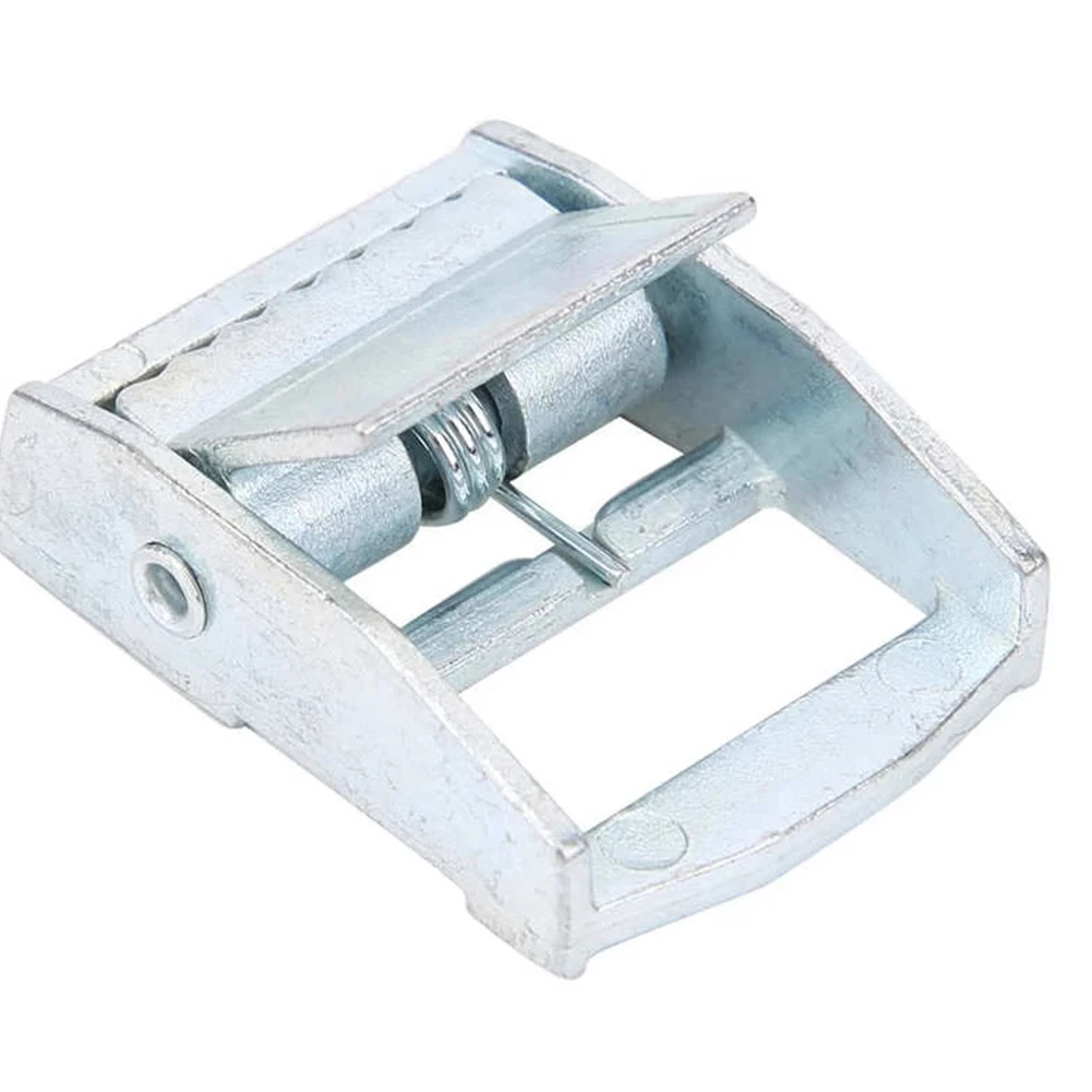 

4 Pcs Buckle For Tie-down Strap Zinc Alloy Buckles For Heavy Duty Tie‑Down Cargoes Strap Fixed Tensioner Tool Accessories