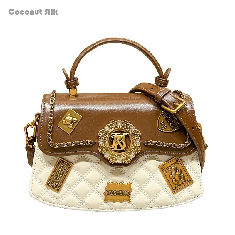 

CoCoS Women's Handbag Designer Handbag 2024 New Spring/Summer High end Texture Single Shoulder Crossbody Bag Luxury Handbag