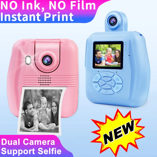 Upgrade Kid Digital Camera Instant Printing A Perfect All-in-One Solution for Creative Exploration