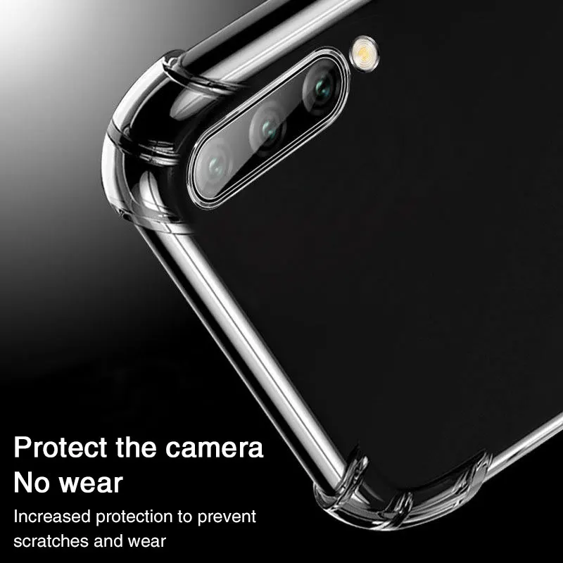 Crystal Clear Shock-Absorbent Silicone Phone Case