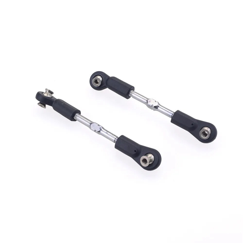 T23C 2Pcs 8124 금속 75-85Mm 스티어링 로드 1/8 Zd 레이싱 용 9116 9020 9072 9071 9203 08425 08426 08427 08428 Rc 자동차 부품
