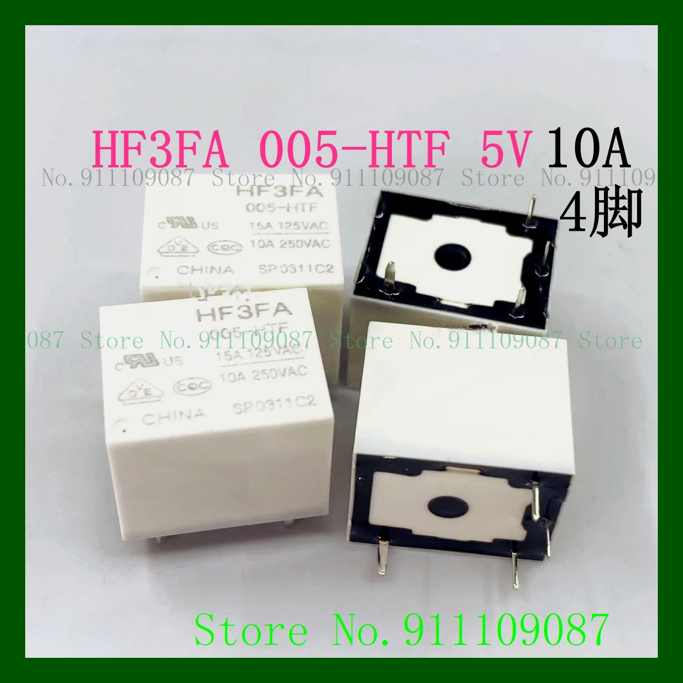

HF3FA 005-HTF 10A 5V DIP-4 T73 SRD-S-105DM