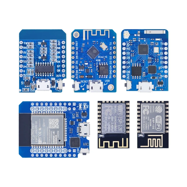 D1 Mini ESP8266 ESP-12 ESP-12F CH340G V2 USB WeMos D1 Mini WIFI Development  Board D1 Mini NodeMCU Lua IOT Board 3.3V With Pins - AliExpress