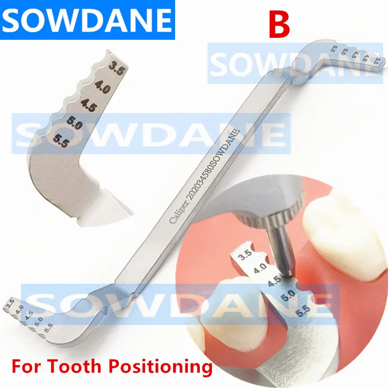 New Dental Gauge Ruler Implant Locating Surgical Guide Positioning Locator Parallel Depth Extension Kit Autoclavable