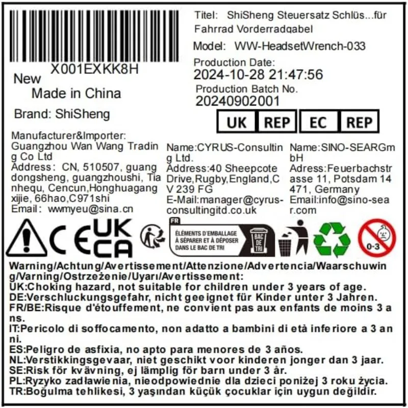 30/32/36/40 mm Universal-Multi-Size-Schraubenschlüssel Fahrrad-Steuersatz-Schraubenschlüssel-Werkzeug für die Reparatur von Fahrradrollern – Detail 6