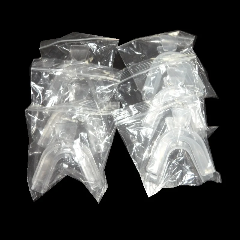 Sports Mouth Guard 2-4Pcs Mouth Guard EVA Teeth Protector Night Guard Mouth Tray For Bruxism Grinding Anti-snoring Teeth Whitening Boxing Protectio