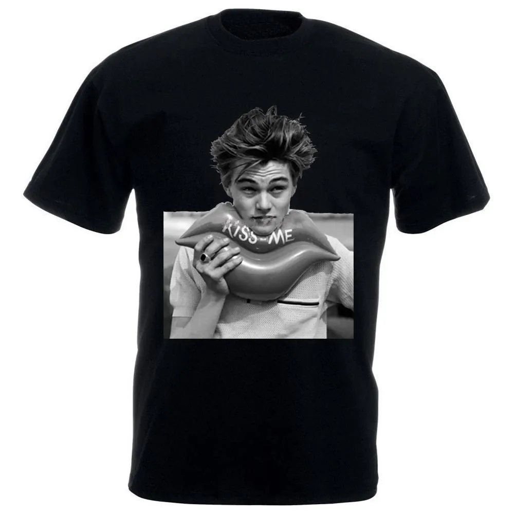E1Syndicate T-shirt Leonardo Dicaprio Titanic Romeo And Juliet Dvd Fashion High-Quality Printing 100%Cotton Tee