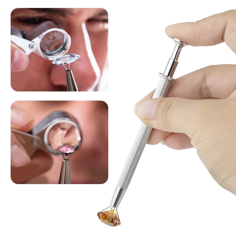 Gem Claw Four/Three Claw Diamond Clip Jewelry Grab Fixing Tool Grab Bare Drill Zircon