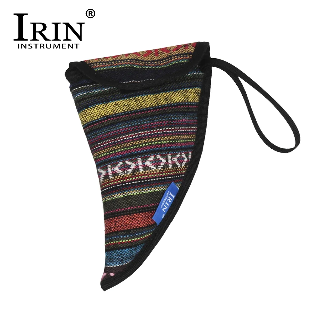 IRIN Ocarina 12 Hole Bag Waterproof Ocarina Carrying Storage Bag Protective Triangle Cloth Musical Instrument Accessories