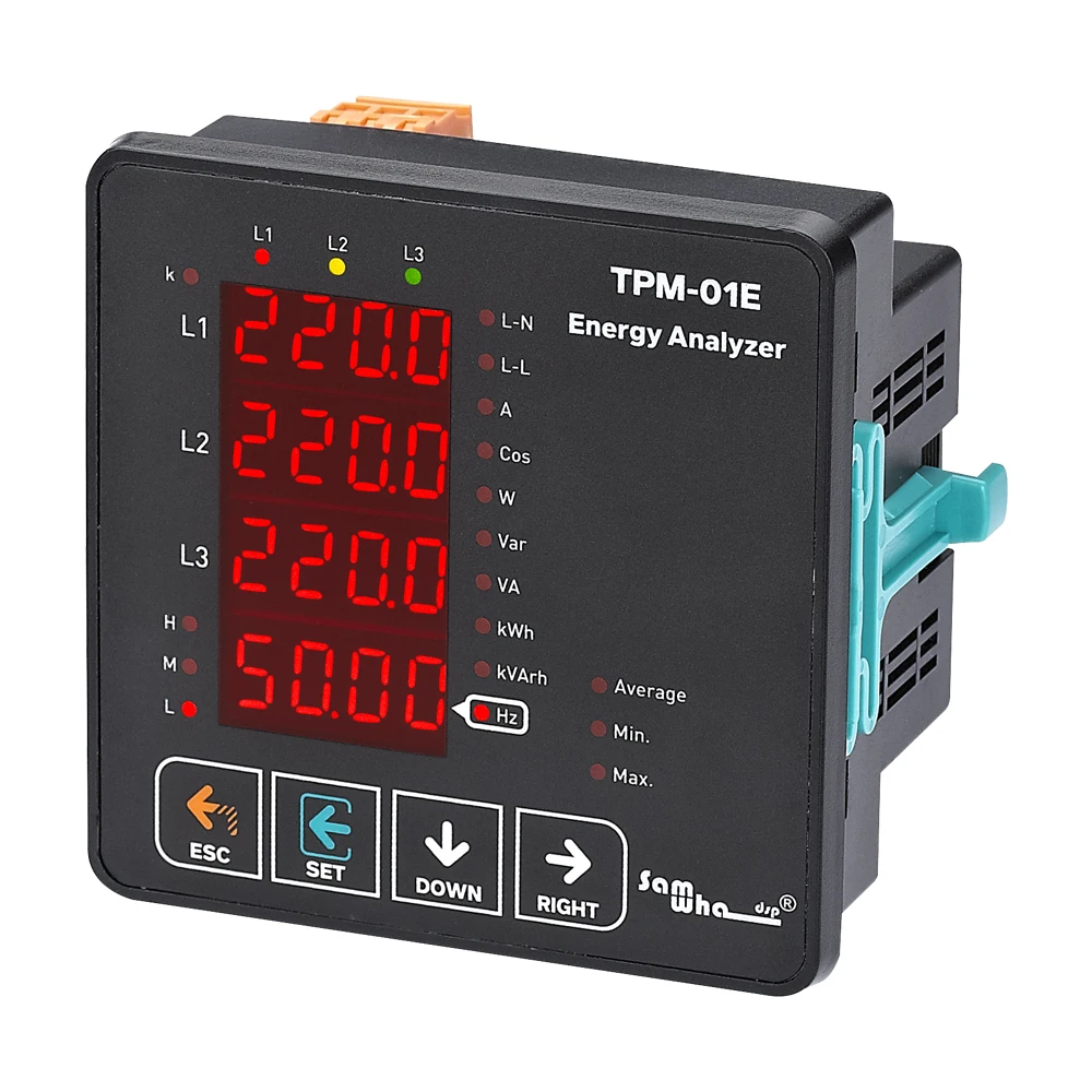 

Samwha-Dsp TPM-01E Energy Analyzer Multimeter 3P&4W