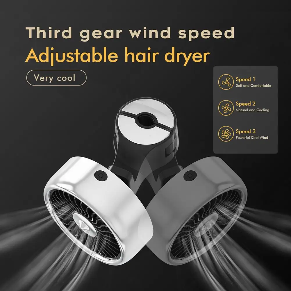 Portable Car Usb Cooling Fan Multi-functional Rear Seat Hook Electric Fan Mini Air Cooler Auto Supplies