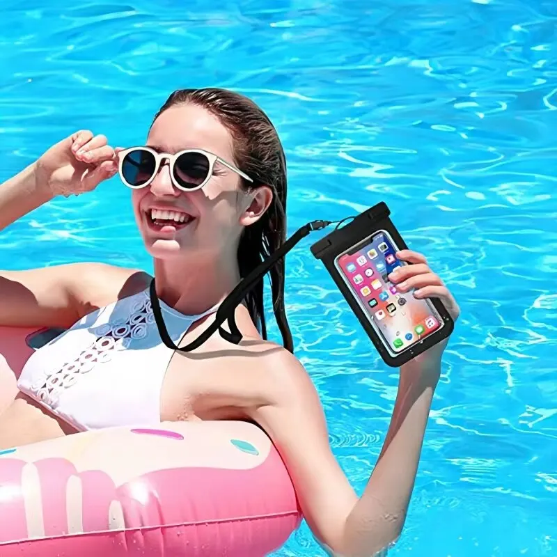 Outdoor Waterproof Pouch Swimming Beach Floating Dry Bag Case Cover Holder For iphone Samsung Xiaomi Huawei 3.5-6.7inch