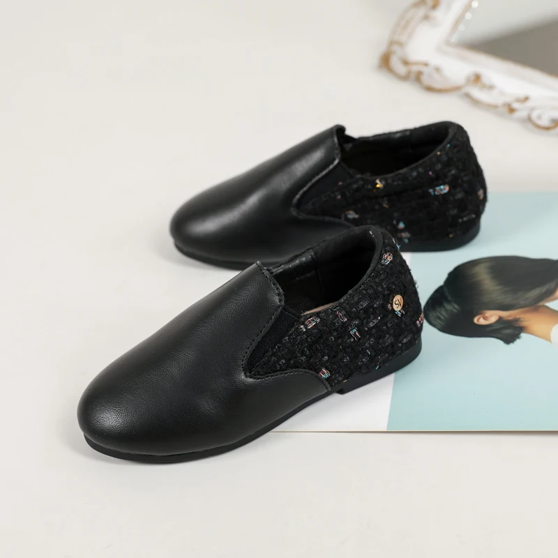AS Kids Princess Shoes Baby Girls Fashion Moccasin Toddler Loafers Infant Boys Slip On Mary Jane Shoes