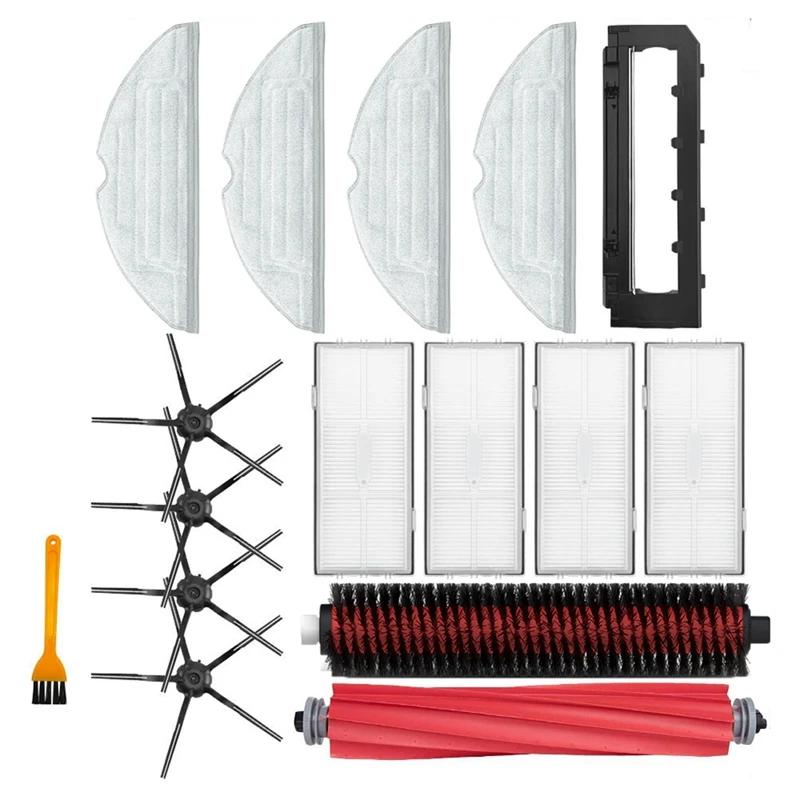 Main Side Brush Filter Mop Cloth Replacement Accessories For Roborock