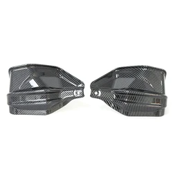 Premium Handguard Protector Windshield for Adventure Motorcycles (Carbon fiber pattern)