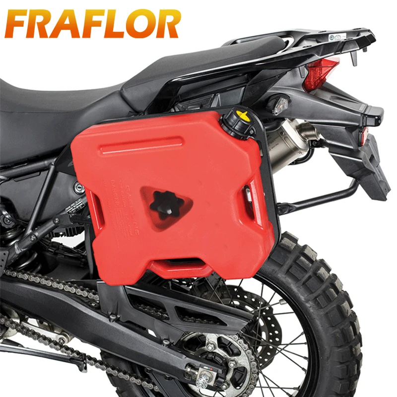 Bidon Carburant 3L Portable Avec Support - Noir ABS, Pour Voiture, Moto, Quad, Camping, Dépannage