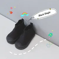 Zapatillas Fashion Casual Shoe Spring Winter New Girl Boot Soft Sole Warm Kids Shoe High Top Boy Cloth Shoe Brand Ankle Boot운동화 2