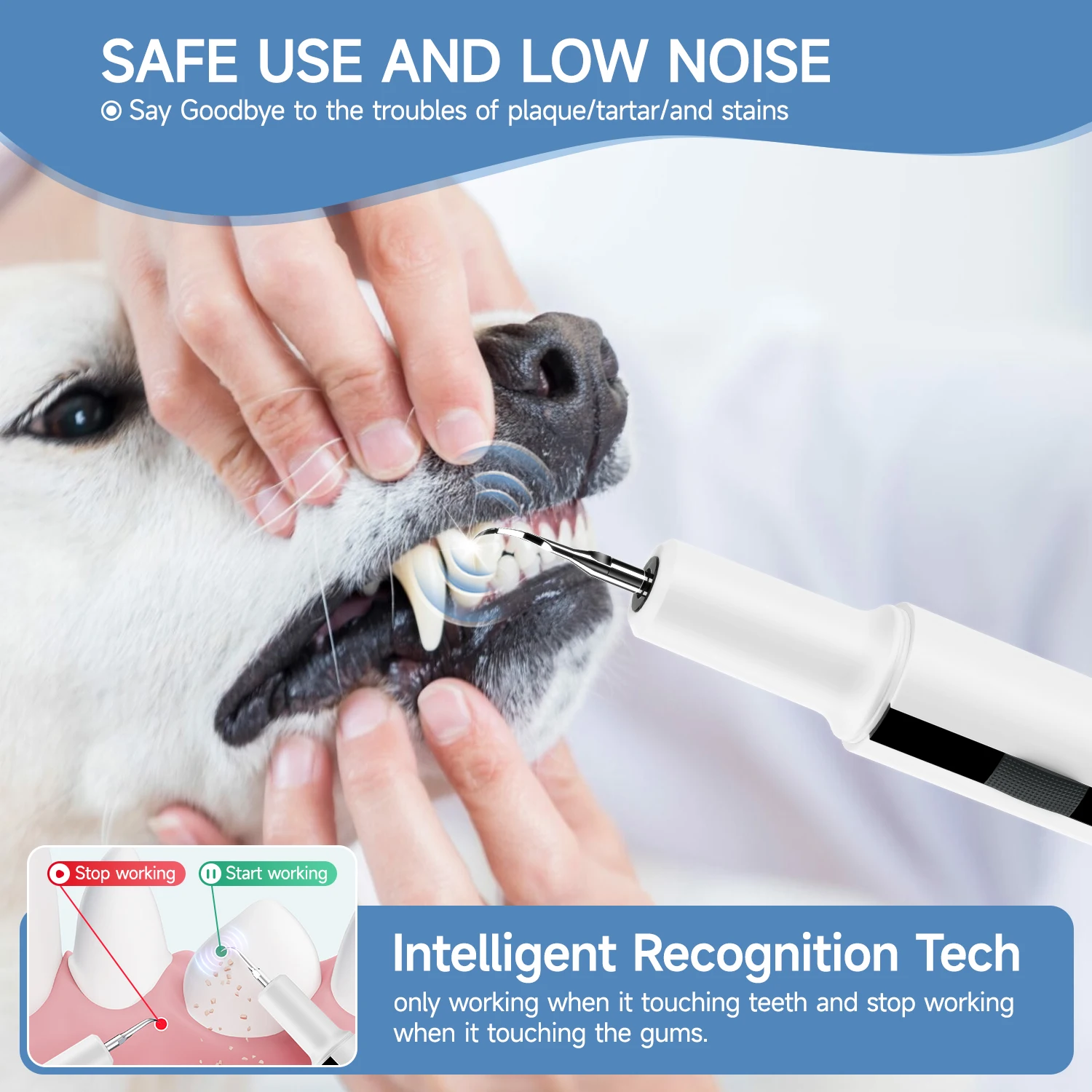 Ultrasonic Pet Dental Cleaning Tool 2