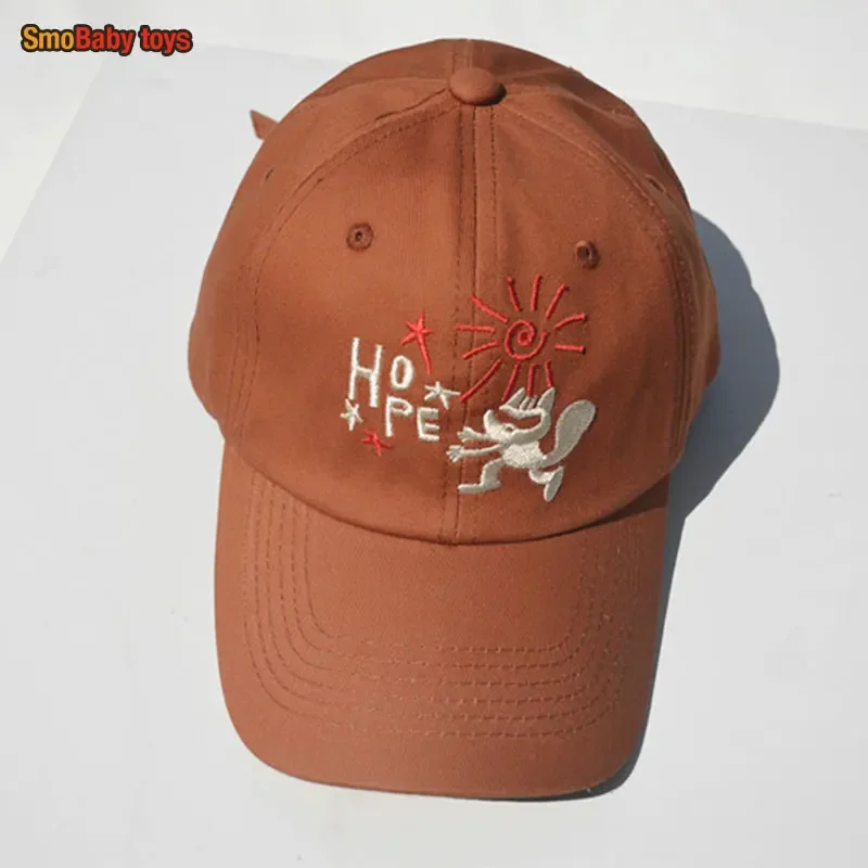 Hope on the stage Hat Embroidery Trucker Baseball Cap Retro Color Woman Cap Adjustable Buckle Unisex