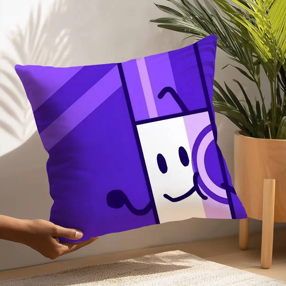 Battle Dream Island Plush Pillowcase - Soft Double-Sided Print Cushion Cover