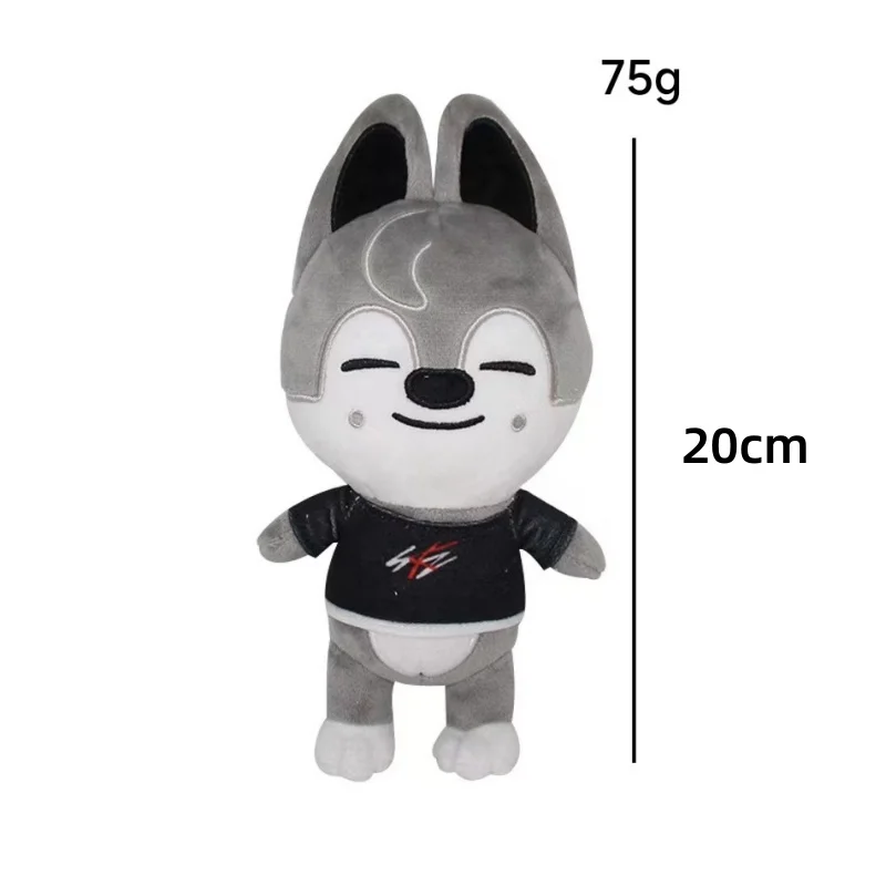 Skzoo Plush Toys 20cm Stray Kids Plush Wolf Chan Cartoon Stuffed