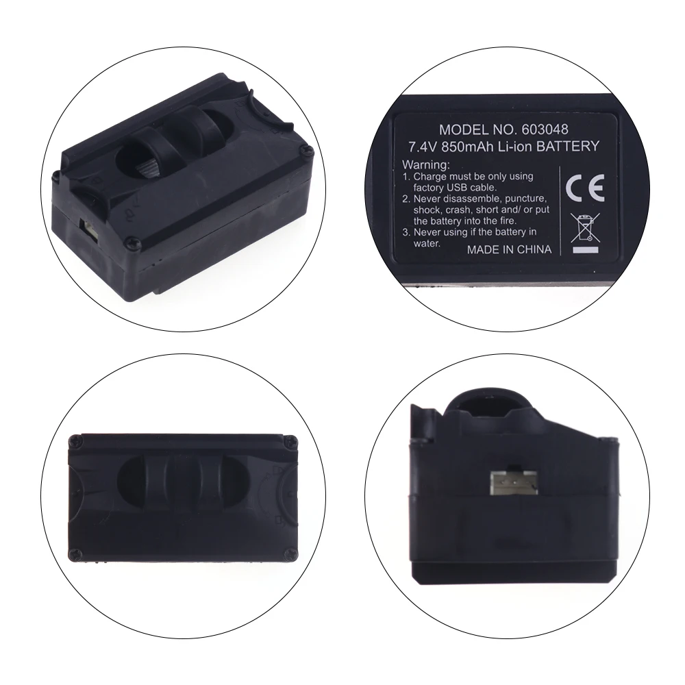 Batterie Li-Po 7.4V 850mAh KF11 pour Voiture RC Tout-Terrain