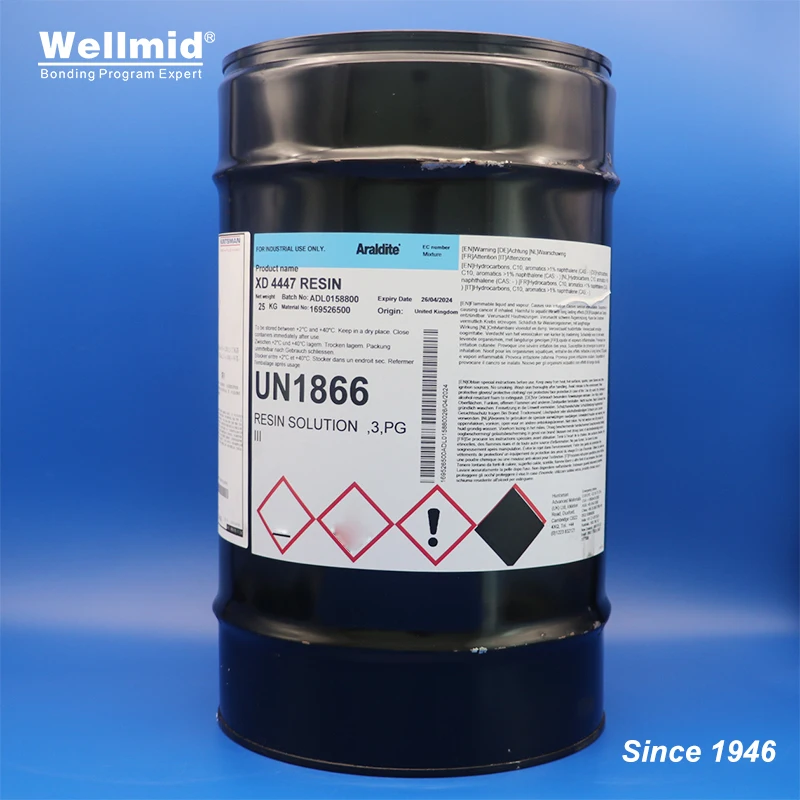 Nuova Resina Epossidica Araldite Xd4447 Con Indurente Xd4448 2 Parti Termoindurente Adesivo Epossidico Per L'Incollaggio Di Metalli Ceramica Vetro Ptf
