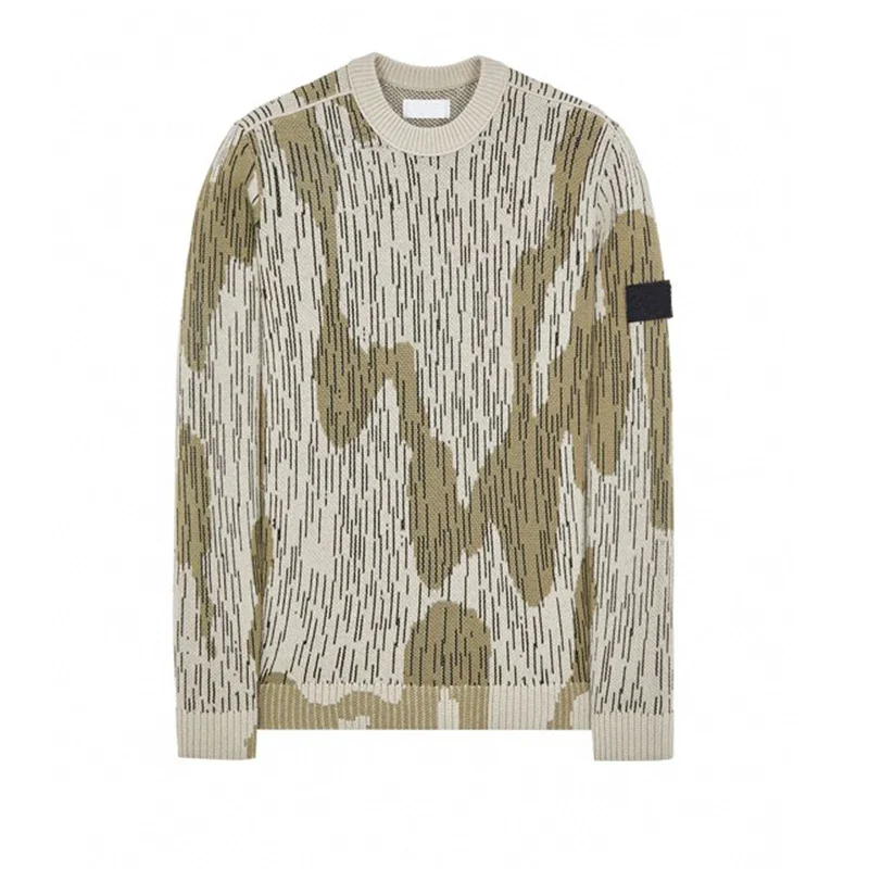 

Autumn and winter men's knitted sweater, high-quality fashion round-neck embroidered sweater, new 2023 for both men and women