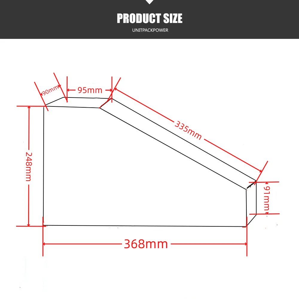 72V 25AH 125-220A Most Powerful Triangle Lithium Battery 5C discharge rate Battery with 6A Charger