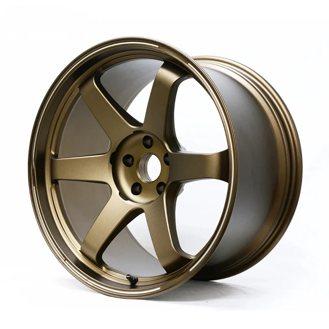 

5x100 5x112 5x114.3 17 18 19 20 Inch Forged Car Rims Bronze Forged Sport Rim TE37 Saga High Performance Track Wheels