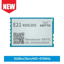 

E21-400G30S ISM 433MHz 470MHz RF Amplifier Module SMD PA LNA 5km 1W 30dBm for Cable TV AMP/Remote Control Receiver Stamp Hole