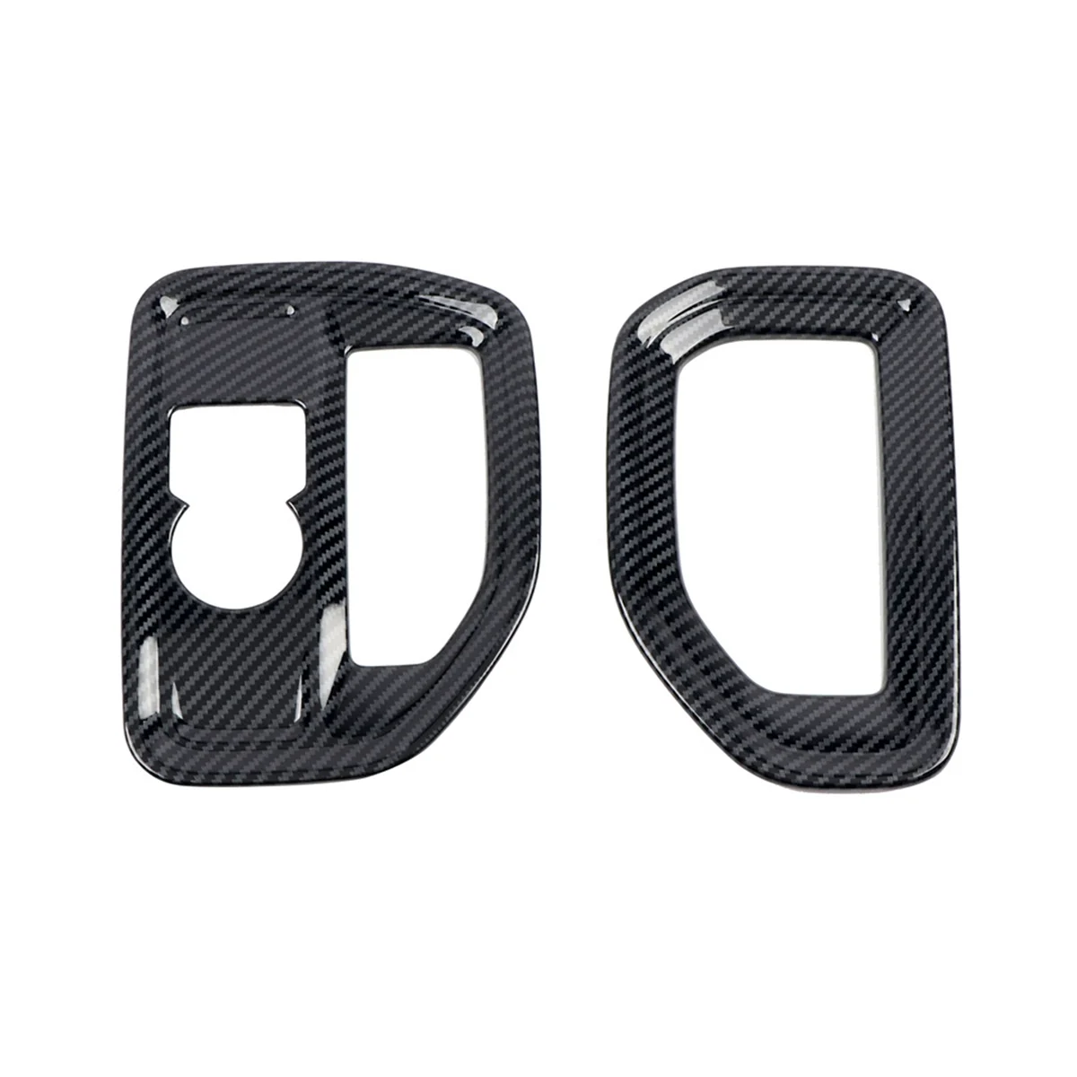 

Car Carbon Fiber Dashboard Side Air Vent Housing Outlet Frame Cover Trim for Chevrolet Silverado 2019 2020 2021 2022 A