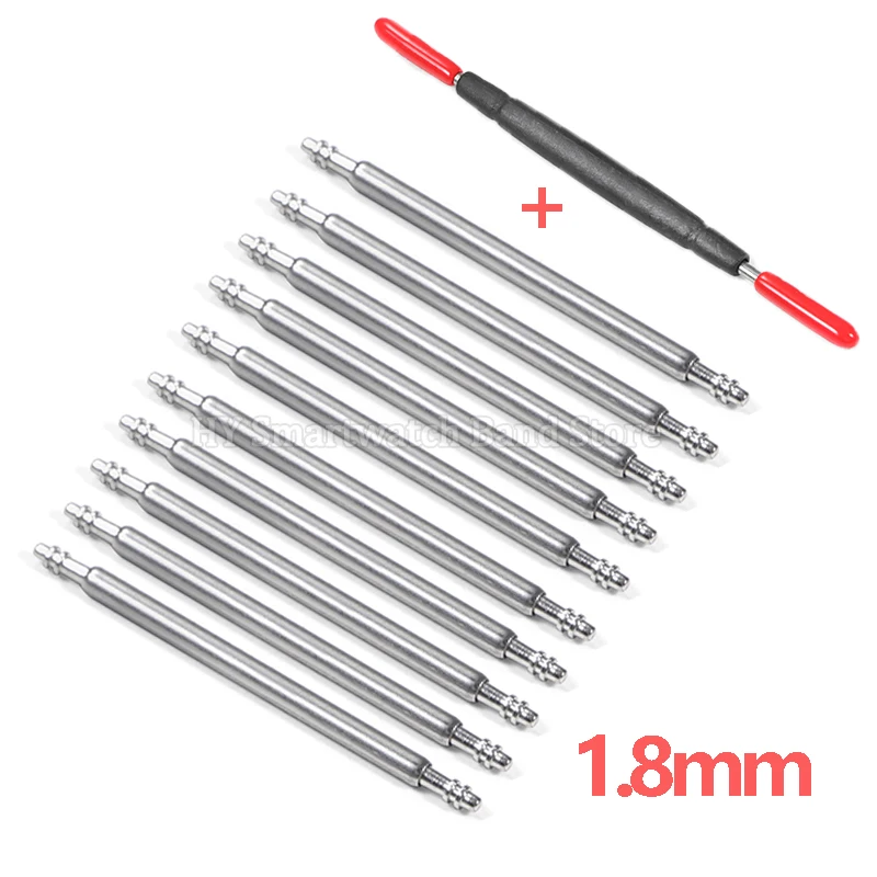 Versatile Metal Watch Band Spring Bar Pins - Multiple Size Options