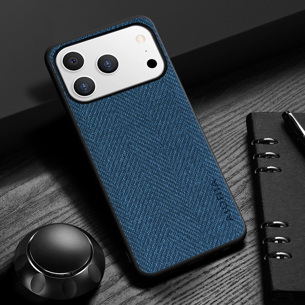 Elegant Leather Wood Grain Phone Case - Simple, Lightweight, and Durable Design