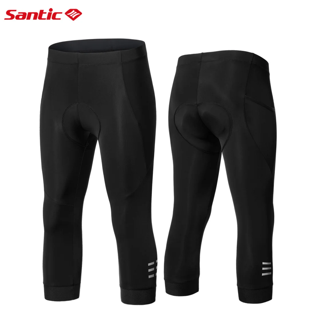 Santic Men Summer Cycling Pants Mountain Bike Cycle Jersey Cropped