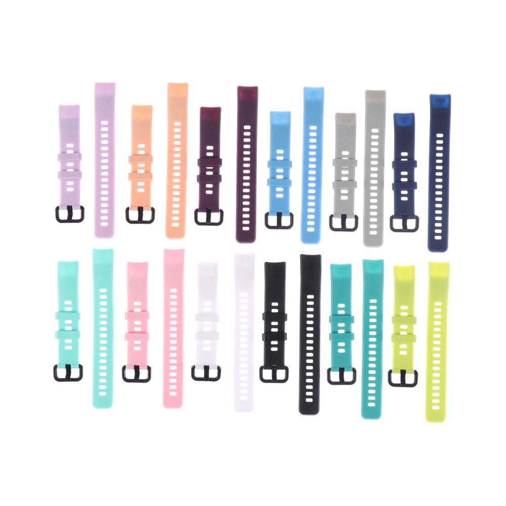 Adjustable Silicone Sports Watch Band - Unisex Replacement Strap Bracelet
