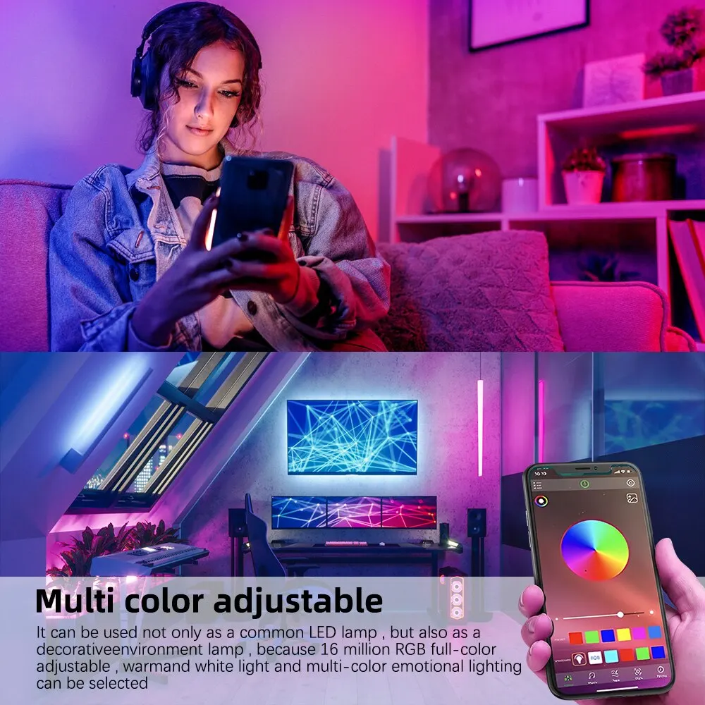 Tuya WiFi E27 B22 Smart Dimmable Bulb RGBCW 100-240V 15W LED Light Smart Life App Control Support Alexa Google Home Alice