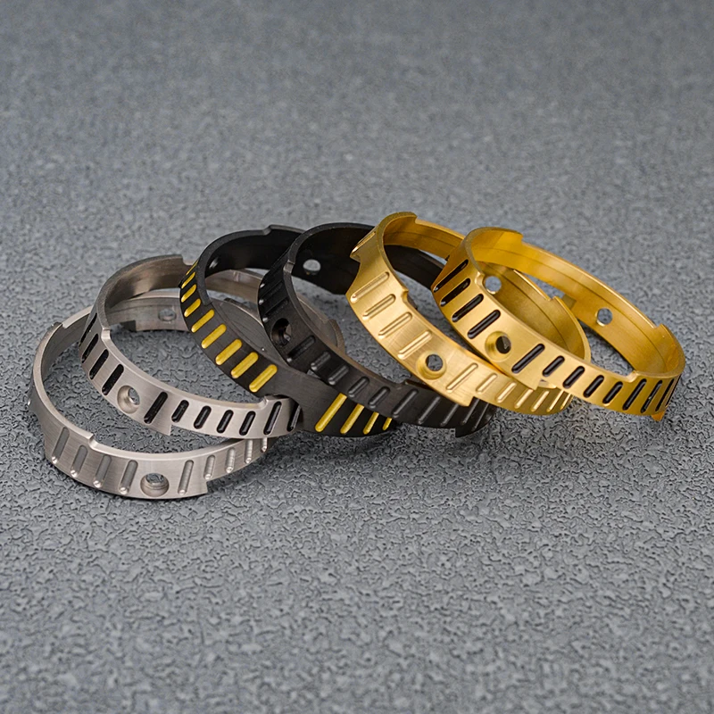 Custodia Protettiva In Oro/Nero/Argento Monster Protect Armor Per Cassa Dell'Orologio Al Tonno Modifica Adatta Alla Cassa Dell'Orologio Seiko Marinema