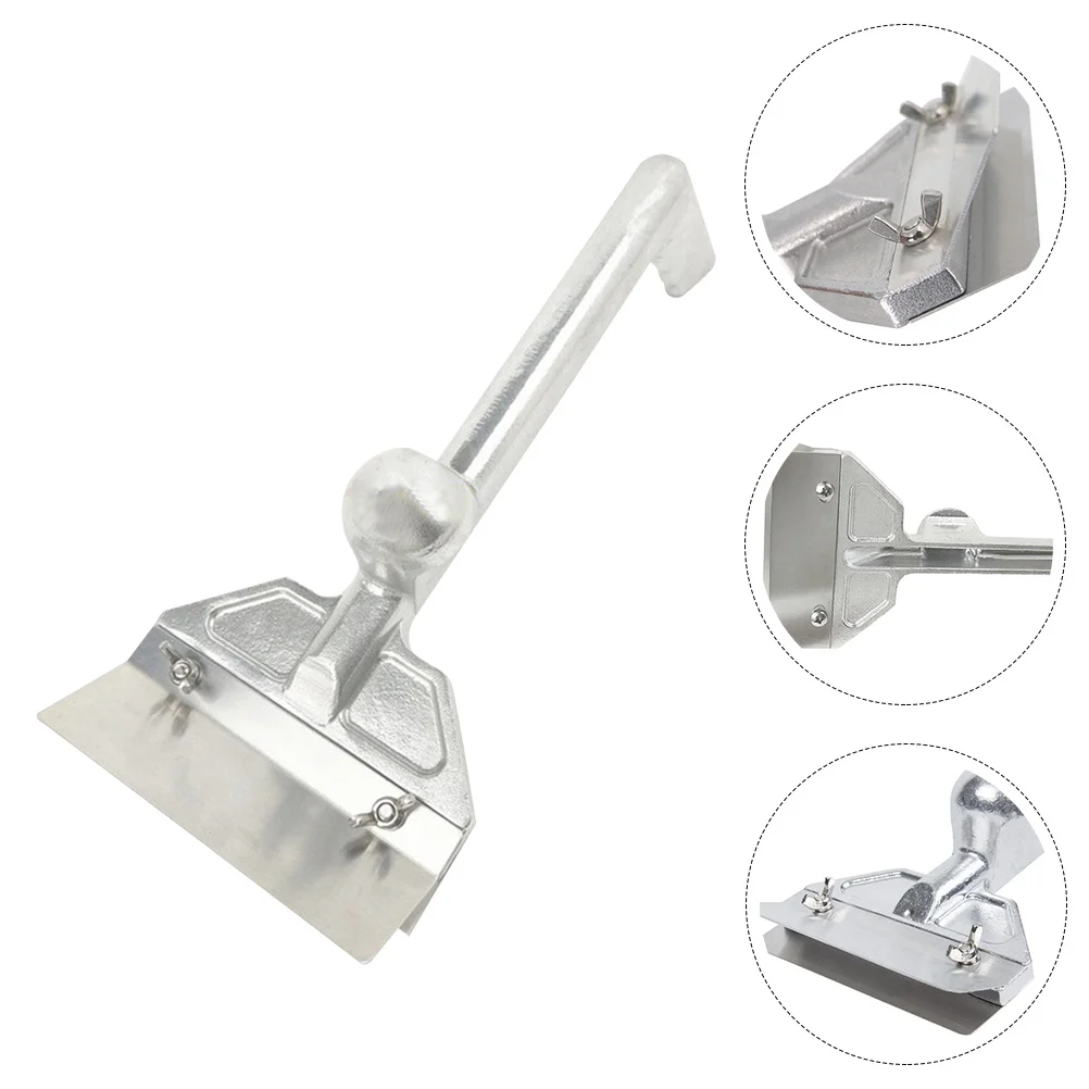 

Skillet Scraper for Cleaning Heat Resistant Squeegee Griddle Food Household Tool Grill Spatula Barbecue