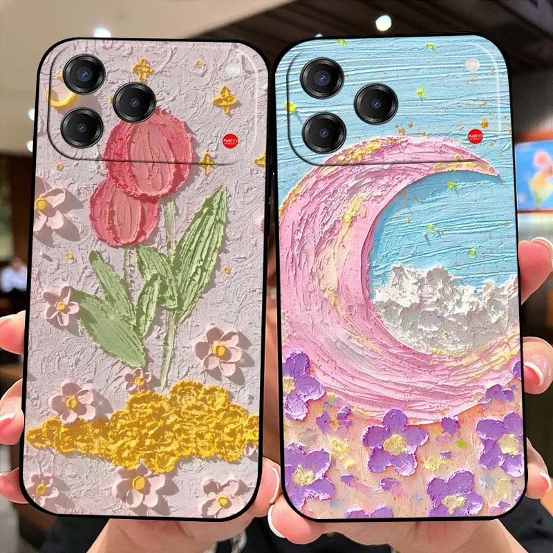 ZTE Blade V80 Pro Shockproof Silicone Soft TPU Phone Case Cover