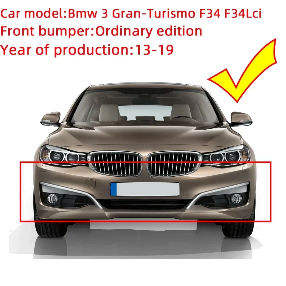 Car Headlight Washer Nozzle Cover Garnish Shell Cap For 2013- BMW3 GT Gran Turismo F34 F34LCI Ordinary Edition#51117371847