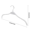 Plastic Hangers Practical Coat Clothes Hanging Rack Hook up Traceless Clothing Child Kid 3