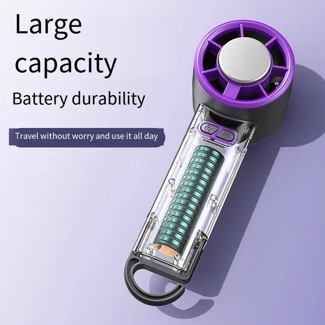 Xiaomini Fan is a rechargeable portable cooling fan with a built-in stand compact and portable, which can be used while charging 5