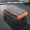 Outdoor Refrigeration Refrigerator Dual Use in Car and Home 30L Portable Refrigerator Compressor Cooling Freezer Camping 1