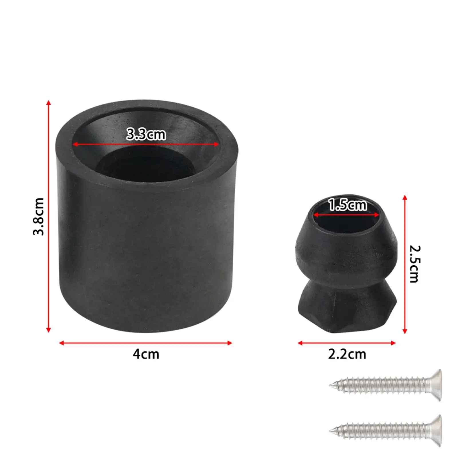 트레일러 문짝 거치대 키트 예비 부품, 내구성 낮은 프로파일 범퍼 문짝 거치대