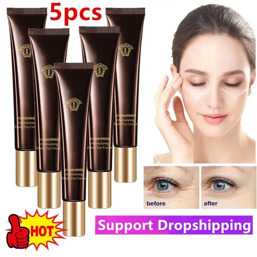 5pcs Retinol Caviar Eye Cream Moisturizing Hyaluronic Lifting Anti