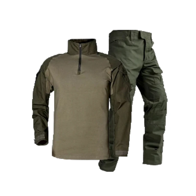 Horse riding G2 frog suit men's long sleeved American camouflage outdoor training suit tactical suit 4
