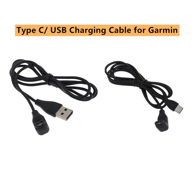 Cable Usb Cargador Garmin Fénix 6, 5 Forerunner 945, 935, 45